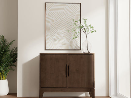 Harper - 2 Door Sideboard Buffet - Walnut Brown