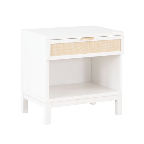 Blake - 1 Drawer Nightstand - White