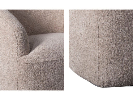 Upholstered 360 Degree Swivel Chair