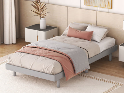 Modern Floating Platform Bed Frame