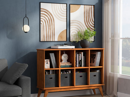 Draper - Handcrafted Low Bookcase