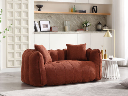 Cozy Beanbag Chair With High Resilience Foam Core For 2