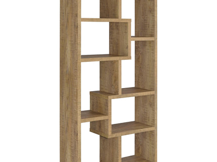 Currey - 6 Shelf Bookshelf - Mango Color