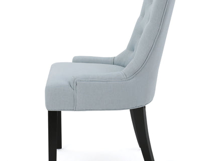Contemporary Cheney Dining Chair Set With Tufted Design