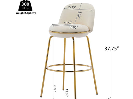 Rio Claro - Indoor Upholstered Barstool (Set of 2)