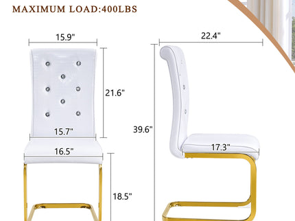 Elegant Design Alligator Skin Upholstered Dining Chairs