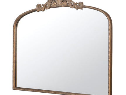 Arch Mirror, Baroque Inspired Wall Decor For Bathroom, Bedroom, Living Room