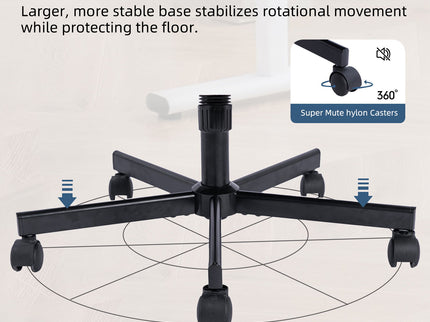 Criss Cross Armrest Office Chair With Wheels