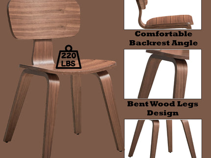 Casson - Side Chair (Set of 2) - Walnut