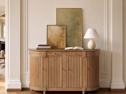 Camille - Side Table - Brown
