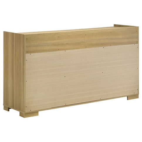 Lincoln - 6 Drawer Dresser - Natural