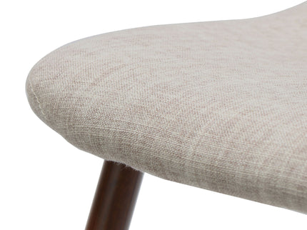 Elegant Dining Chair Set With Fabric