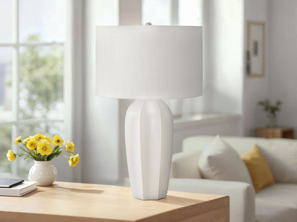 Modern Lighting, Table Lamp - Cream