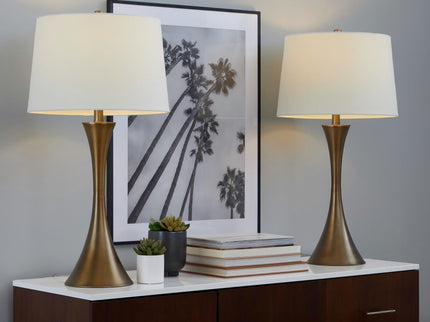 Lenuxe - Contemporary Elegant Table Lamp (Set of 2)