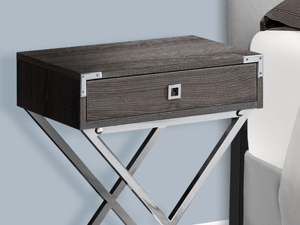 Accent Side Table, Storage Drawer, Stylish Design Contemporary & Modern