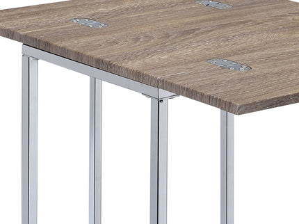 Danson - Weathered Accent Table - Oak