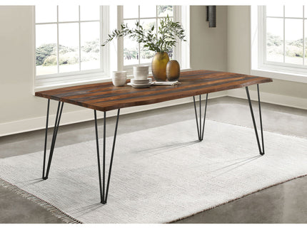 Neve - Sheesham Live Edge Dining Table - Gray