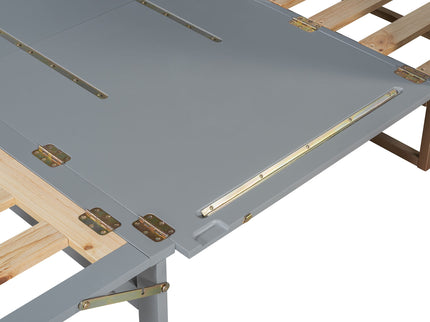 Murphy Bed With Iron Legs, Modern Design