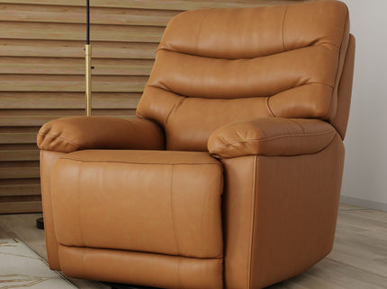 Oslo Antelope - Swivel Glider Recliner With Manual Footrest