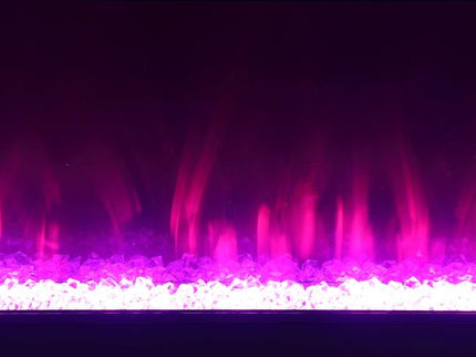 Vallerie 71-inch BT Speaker TV Stand Fireplace Console White