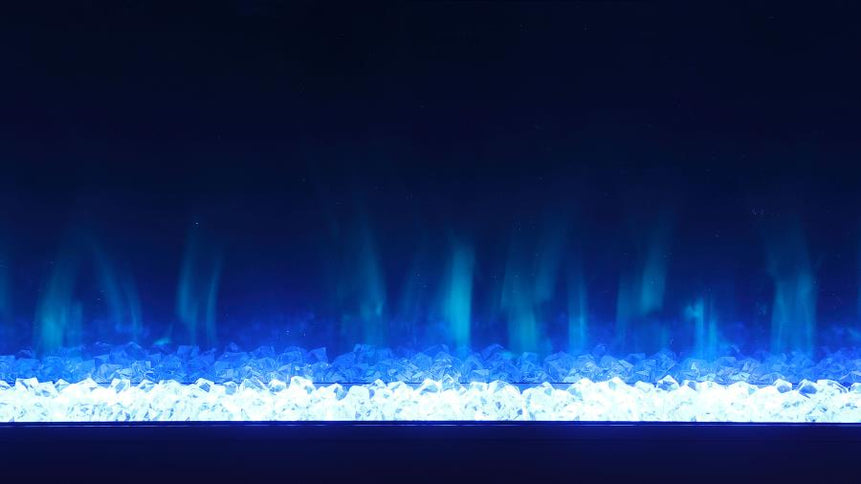 Vallerie 71-inch BT Speaker TV Stand Fireplace Console White