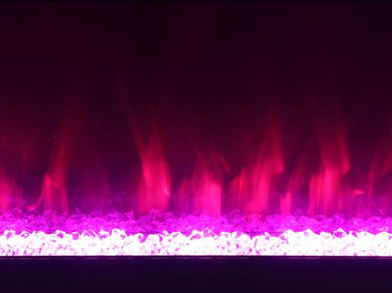 Vallerie 71-inch BT Speaker TV Stand Fireplace Console White