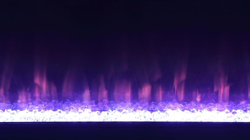 Vallerie 71-inch BT Speaker TV Stand Fireplace Console White