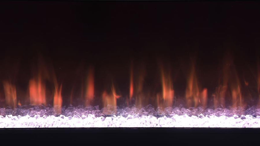 Vallerie 71-inch BT Speaker TV Stand Fireplace Console White