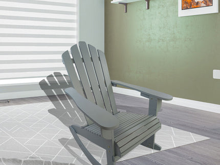 Reclining Outdoor Rocking Adirondack Chair