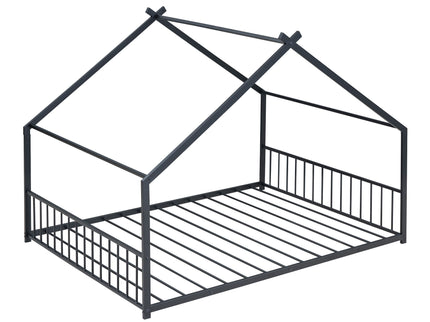 Metal House Bed