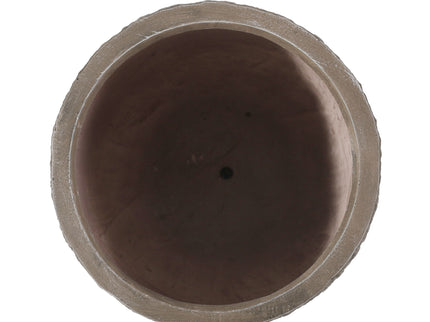 Magnesium Oxide Planter For Outdoor Use - Natural Wood