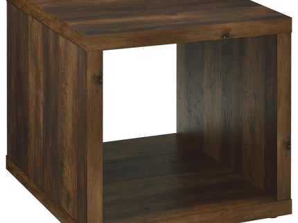 Frisco Square Engineered Wood Coffee Table Dark Pine
