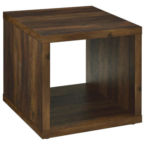Frisco Square Engineered Wood Coffee Table Dark Pine