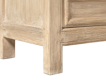 Arden - 2 Door Bookcase Storage Cabinet - Natural
