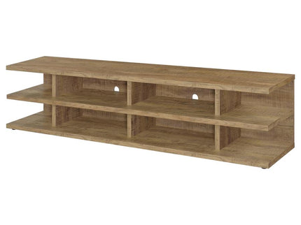 Cartmill 78-inch 2-tier TV Stand Media Console Mango