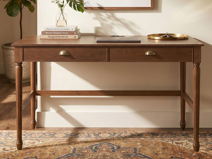Modern Writing Desk With Drawers For Home Office