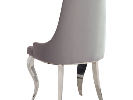 Luxury Upholstered Back Dining Chairs (Set of 2)
