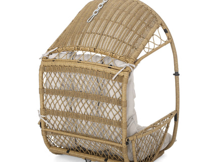 Malia - Wicker Hanging Chair With Cushion