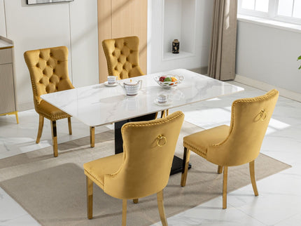 Nikki - Modern, High-End Tufted Dining Chair (Set of 2)