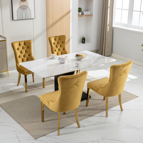 Nikki - Modern, High-End Tufted Dining Chair (Set of 2)