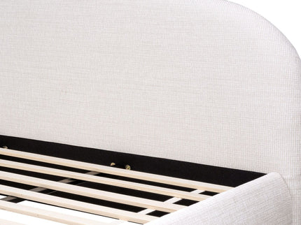Archie Puffy Grounded - Upholstered Platform Bed