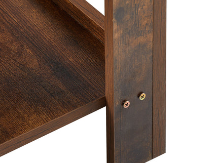 15.75" Rattan End Table With Drawer, Modern Nightstand, Side Table For Living Room, Bedroom