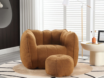 Soft Bean Bag Chair With High Resilient Foam