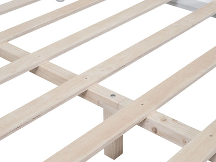 Platform Bed Frame With Slat Support