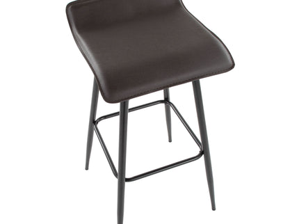 Ale - Contemporary Fixed-Height Bar Stool (Set of 2)