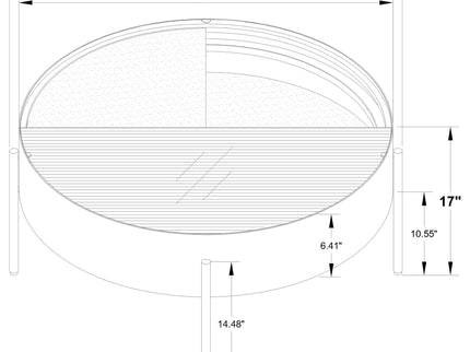 Rafael - Round Design Table