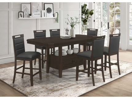 Prentiss - Extension Counter Dining Table - Cappuccino
