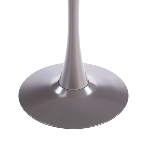 Mid-Century Tulip Table With Round Top, Pedestal Base