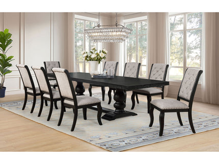 Kinzler - Side Chairs (Set of 2) - Tan / Black