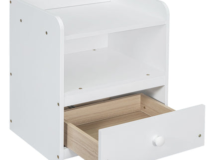 Platform Bed With Multi Functional Storage Space, Nightstand, 2 Drawers, USB Ports And Desk